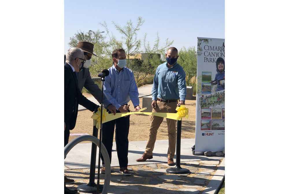 Hunt Communities Officially Opens Cimarron Canyon Park